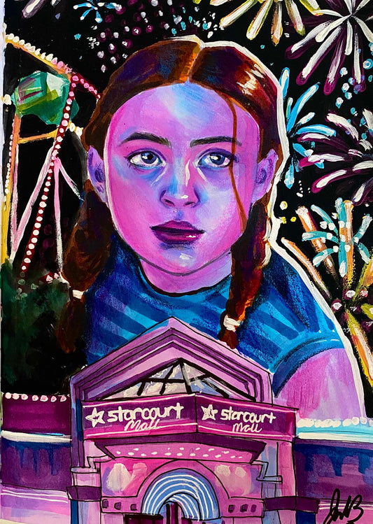 Max Mayfield - Poster style print