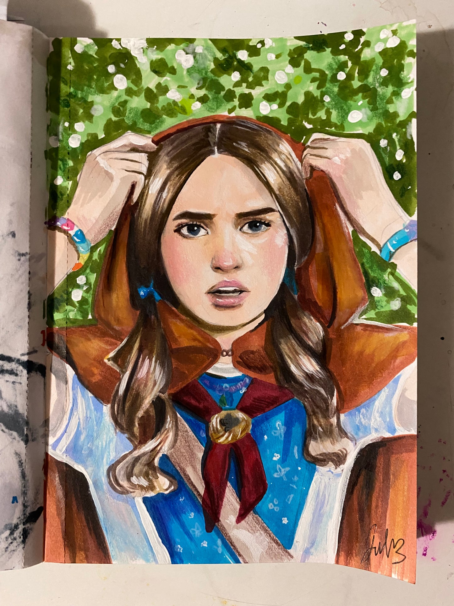 Holly the Heroic print