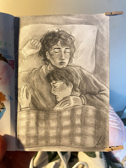 Byler Fanfic Art Print