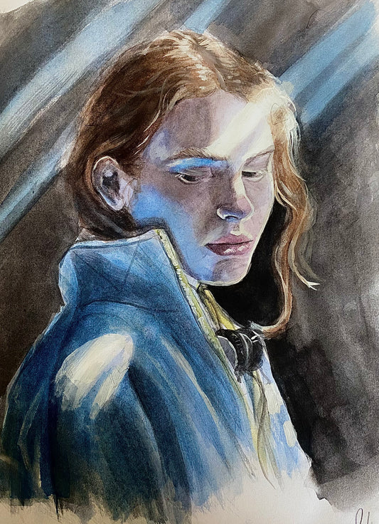 Max Mayfield watercolour print